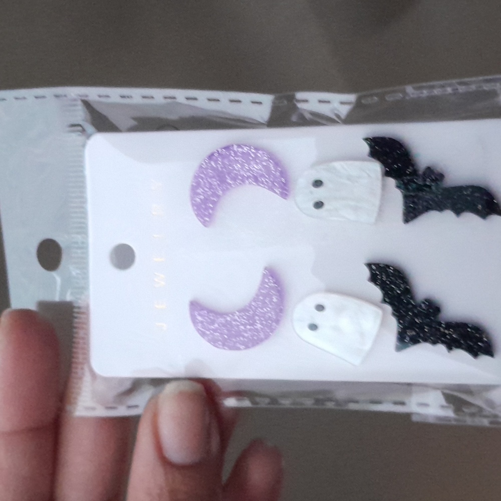 A 3pack of spooky earrings